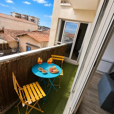 à Pied Balcon Cosy équipé Appartement *