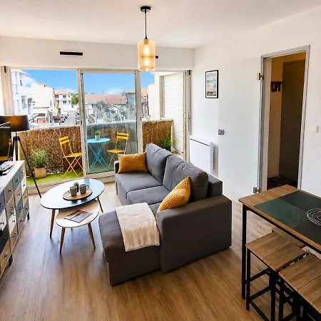 à Pied Balcon Cosy équipé Appartement Biscarrosse